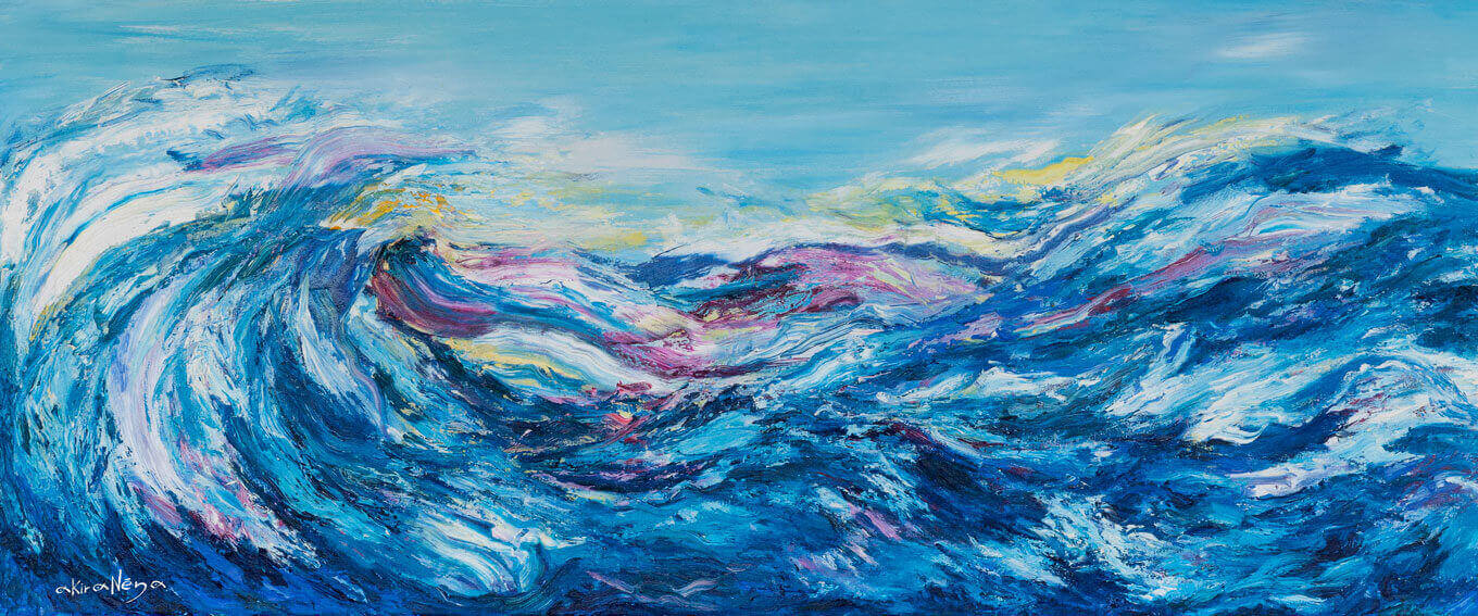 H akiraNena ζωγραφίζει μία ψυχή σαν θάλασσα.