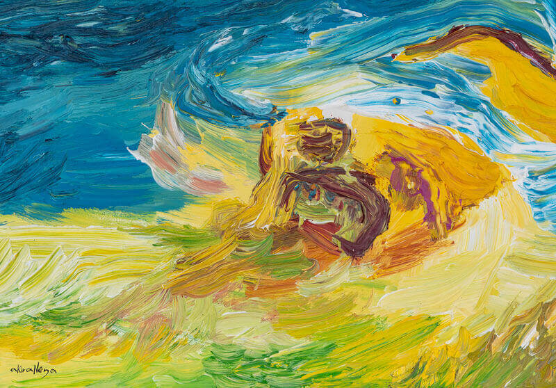 H akiraNena ζωγραφίζει τη φωνή