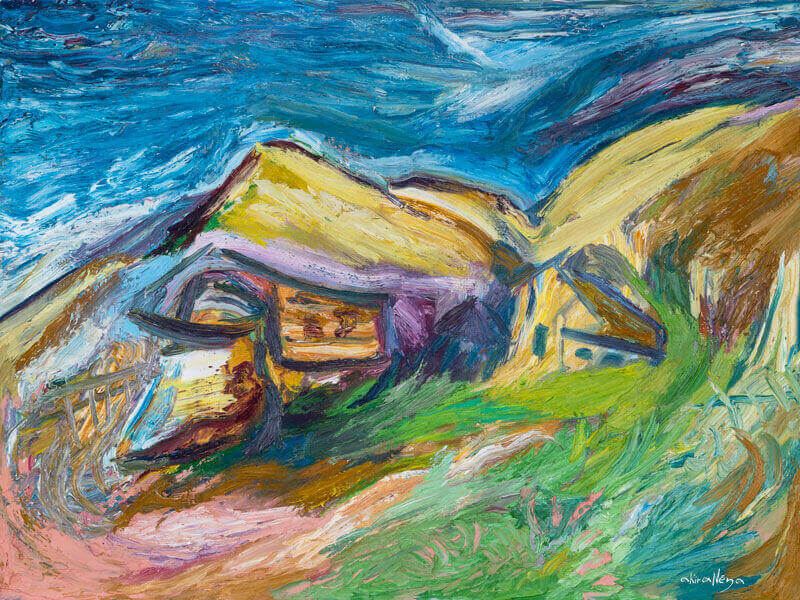 H akiraNena ζωγραφίζει τη χρυσή φάρμα